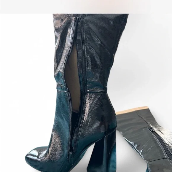 ASOS Black Heeled Boots - Picture 3 of 8